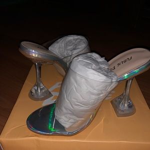 Public Desire Clear Heels